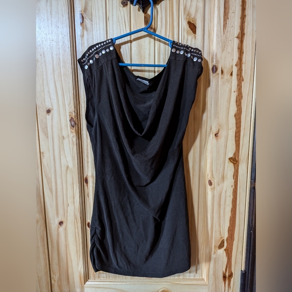 2/$40- Sleeveless Top with Studded Shoulders - Picture 1 of 5